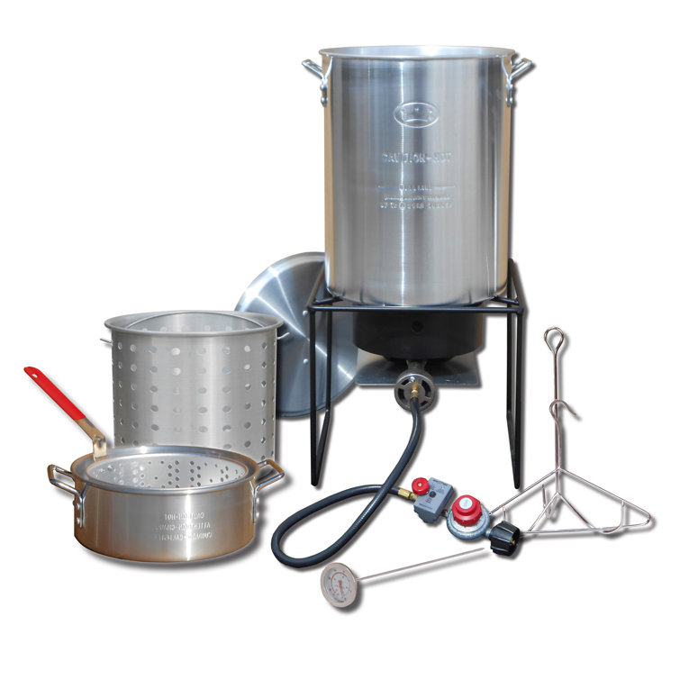 King Kooker Portable Outdoor 1Burner Propane Turkey Fryer & Reviews